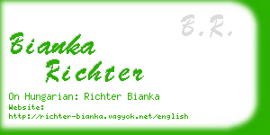 bianka richter business card